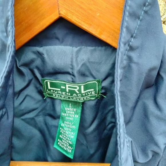 ⬇️ Price Drop!⬇️LRL Lauren Active Navy Jacket in size L - Picture 4 of 4